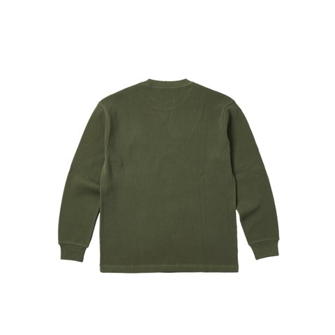 Palace WAFFLE LONGSLEEVE THE DEEP GREEN - Colorway