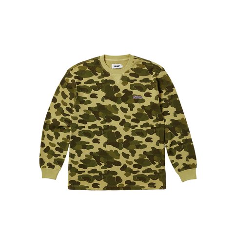 WAFFLE LONGSLEEVE DUCK CAMO