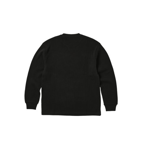 Palace WAFFLE LONGSLEEVE BLACK - Colorway