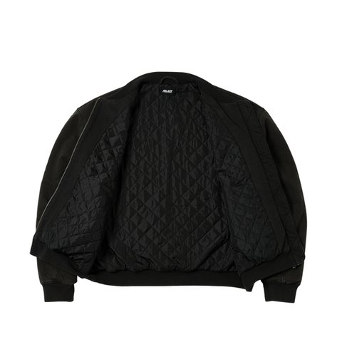 Palace WASH OUT BOMBER JACKET BLACK - Colorway