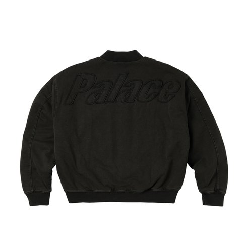 Palace WASH OUT BOMBER JACKET BLACK - Colorway