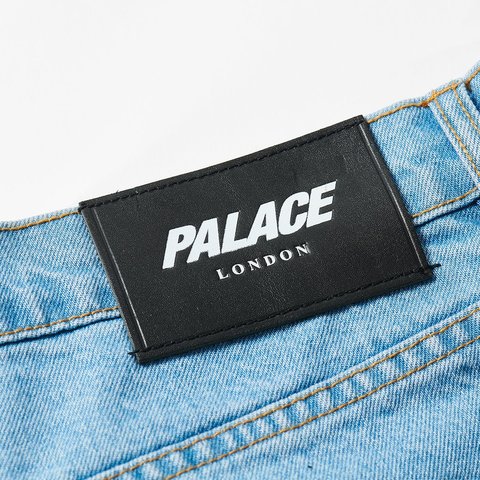 Palace BAGGY CARGO SHORT DENIM - Colorway