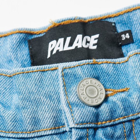 Palace BAGGY CARGO SHORT DENIM - Colorway