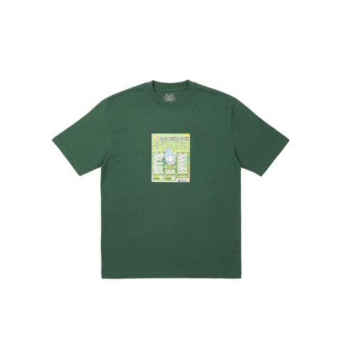Palace SCRATCHY T-SHIRT HUNTSMAN - Colorway