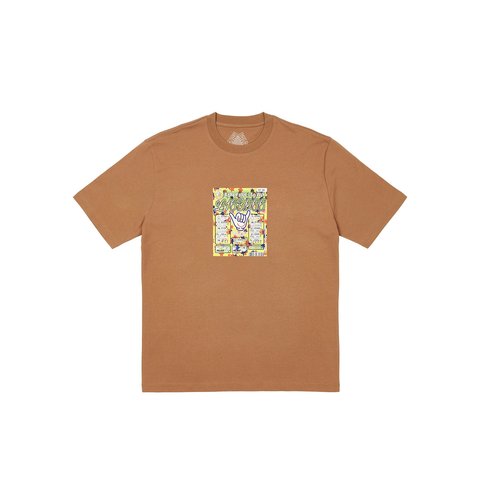 Palace SCRATCHY T-SHIRT MOCHA - €48.00