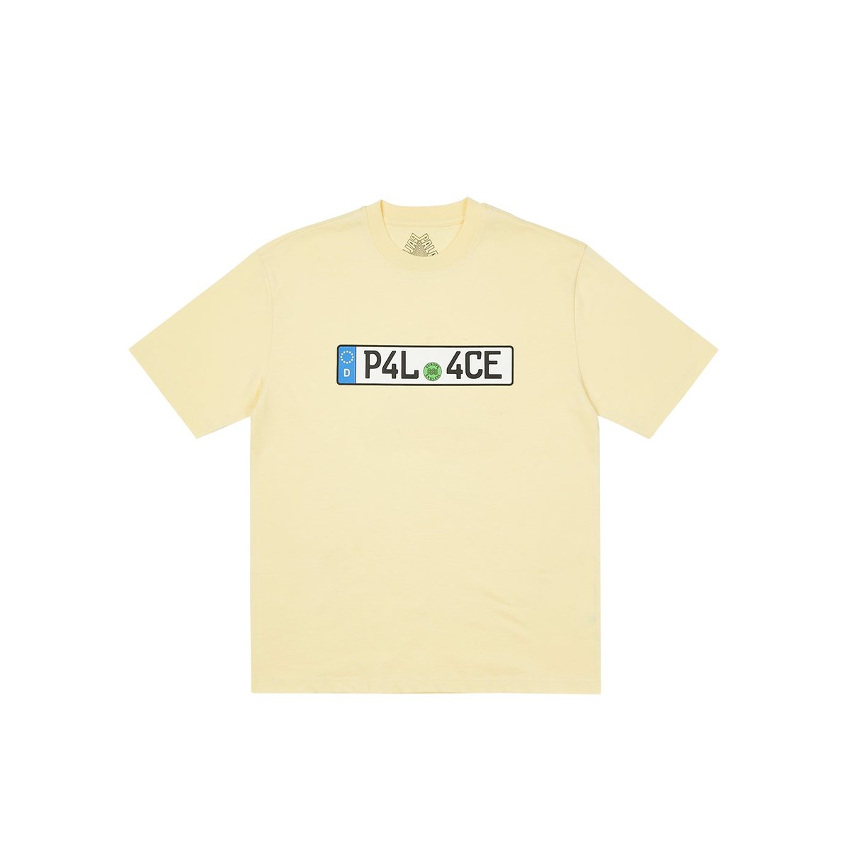 Palace PLATE T-SHIRT MELLOW YELLOW (Spring 2023) - €48.00