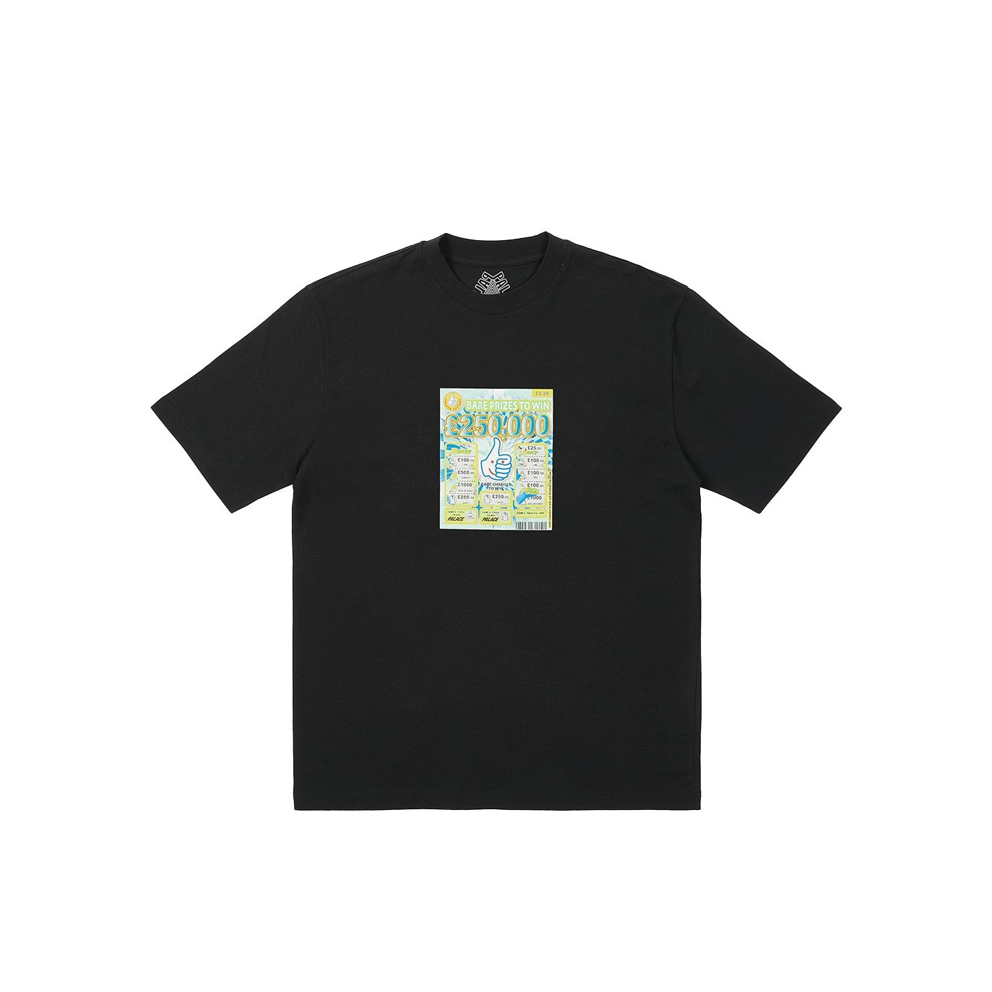 SCRATCHY T-SHIRT BLACK