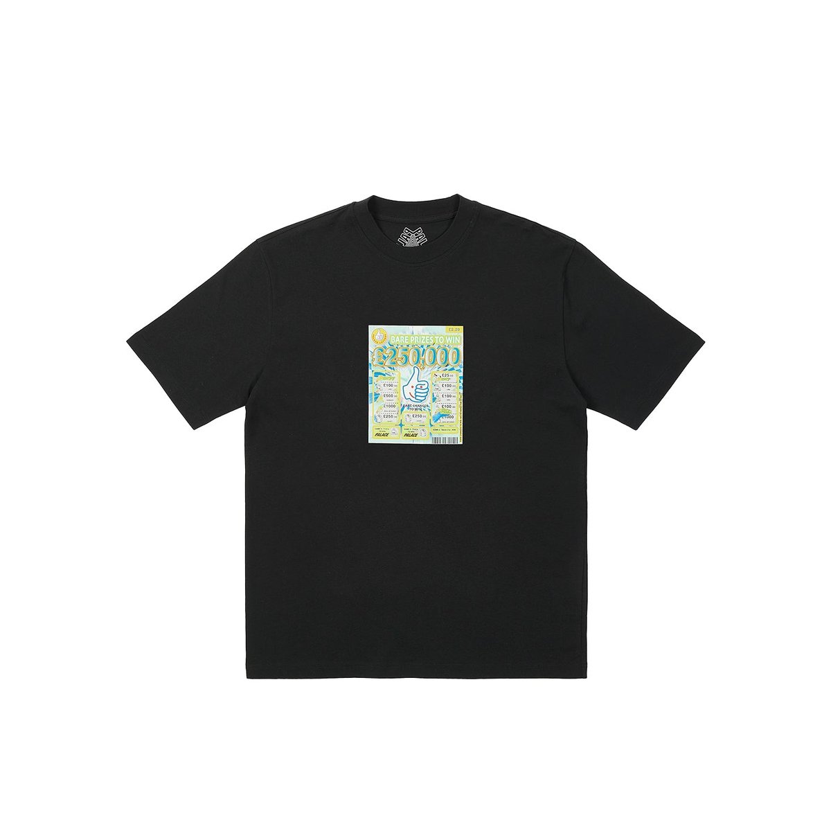Palace SCRATCHY T-SHIRT BLACK (Spring 2023) - €48.00