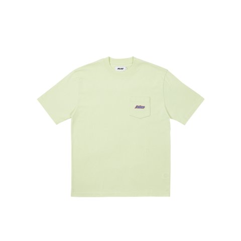 Palace EMBROIDERED POCKET T-SHIRT MOJITO - Colorway