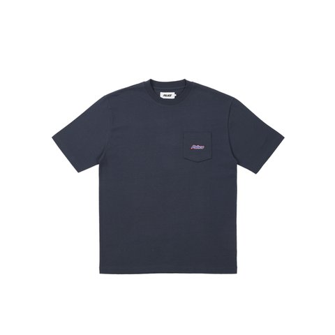 Palace EMBROIDERED POCKET T-SHIRT NAVY - Colorway