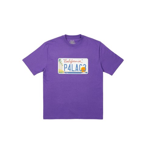 Palace PLATE T-SHIRT REGAL PURPLE - €48.00
