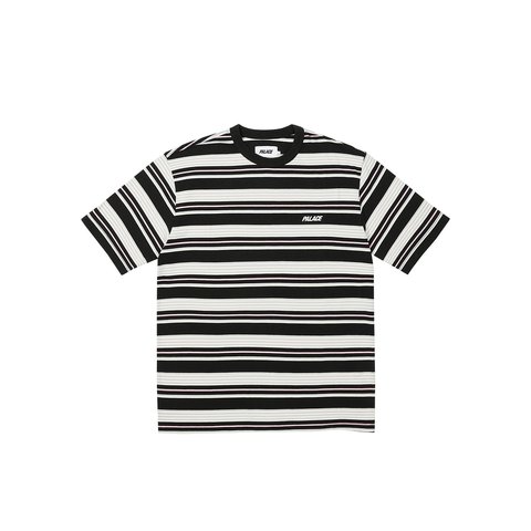 Palace STRIPE T-SHIRT BLACK - €78.00