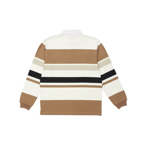 Palace BIG STRIPE RUGBY TOP WHITE - Colorway
