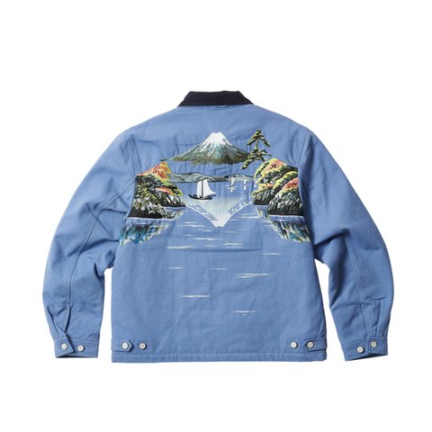 Palace ZEN WORK JACKET SPRING BLUE - Colorway