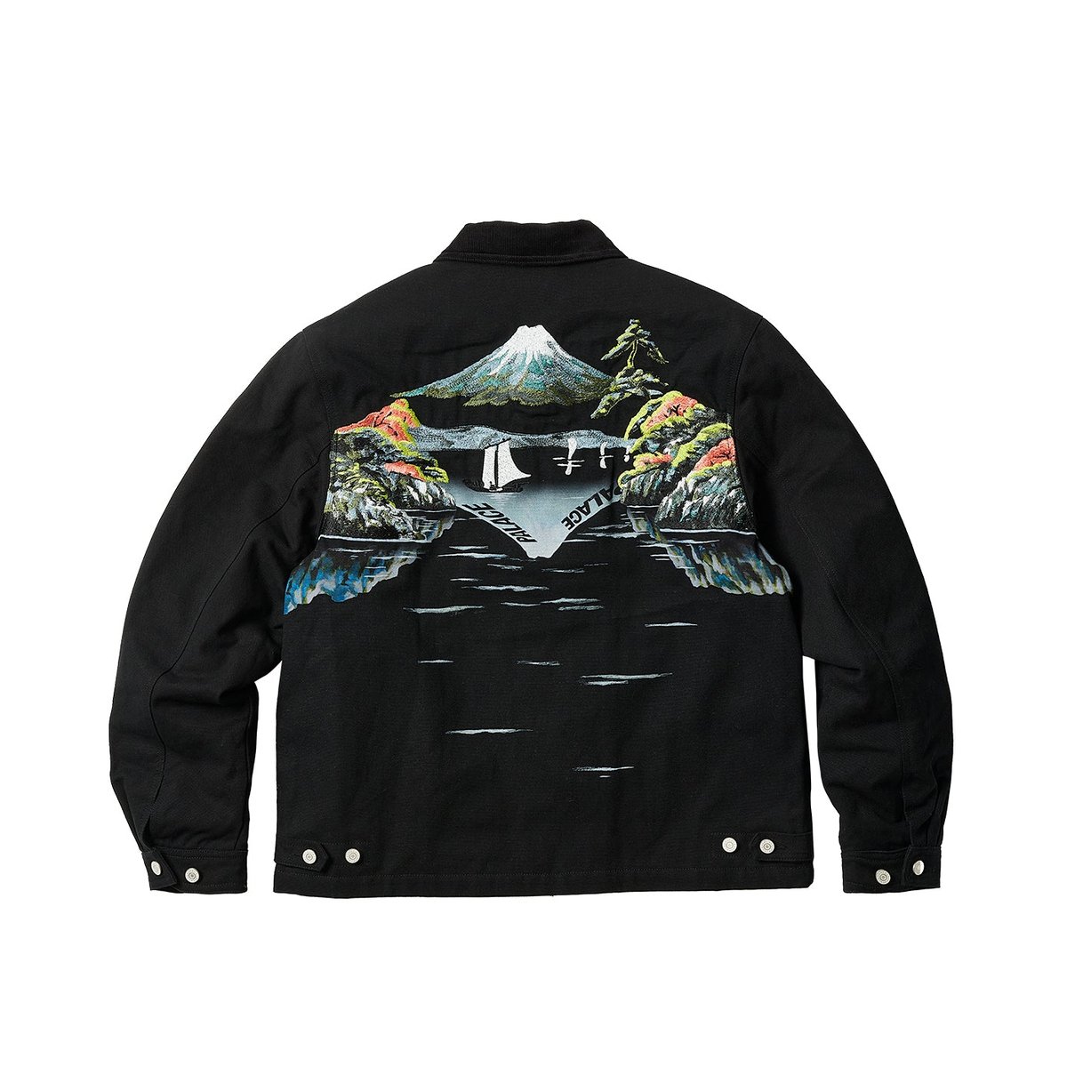 Palace ZEN WORK JACKET BLACK (Spring 2023) - €248.00