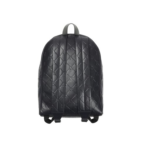 PAL-M-GRAM LEATHER BACKPACK MIDNIGHT BLUE