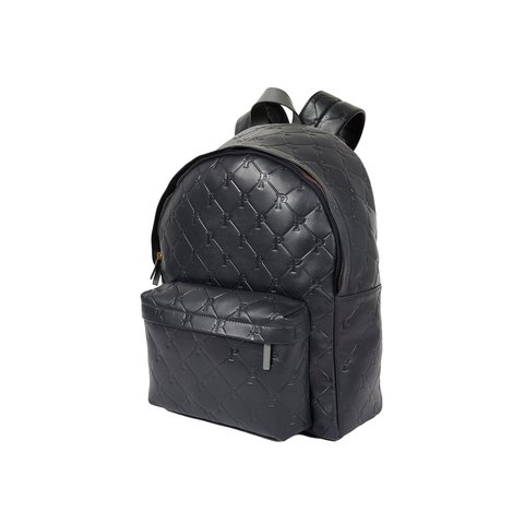 PAL-M-GRAM LEATHER BACKPACK MIDNIGHT BLUE