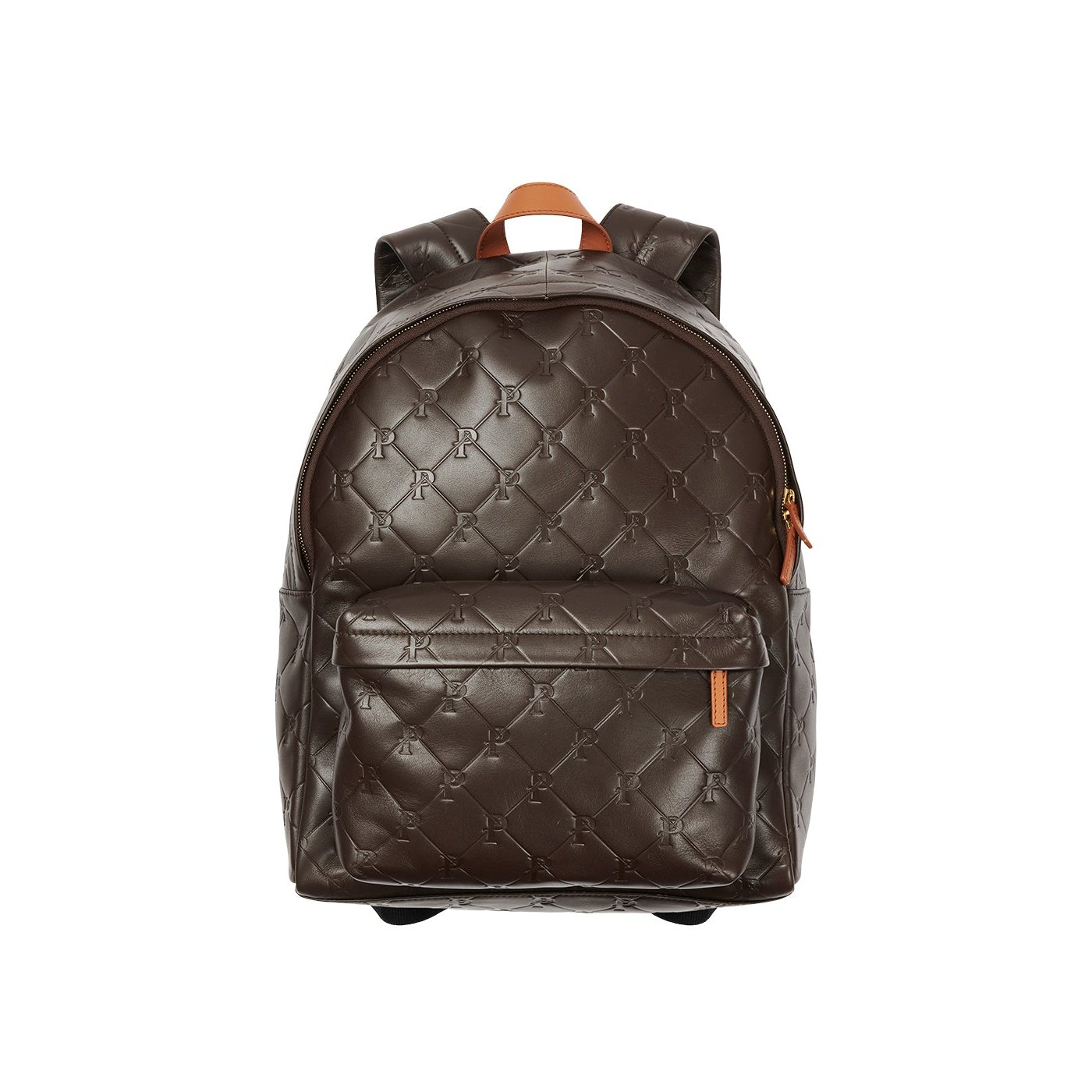 PAL-M-GRAM LEATHER BACKPACK BROWN