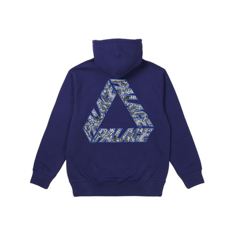 Palace P-3 SNAKE APPLIQUE HOOD NAVY - Colorway