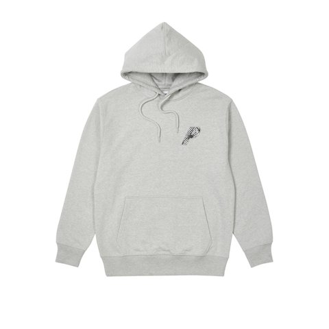 Palace P-3 SNAKE APPLIQUE HOOD GREY MARL - Colorway