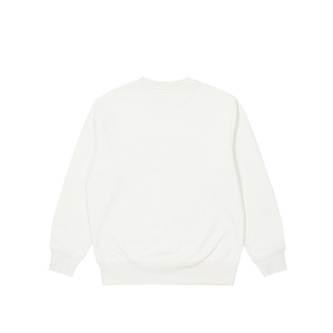 Palace GIGANTIC CREW WHITE - Colorway