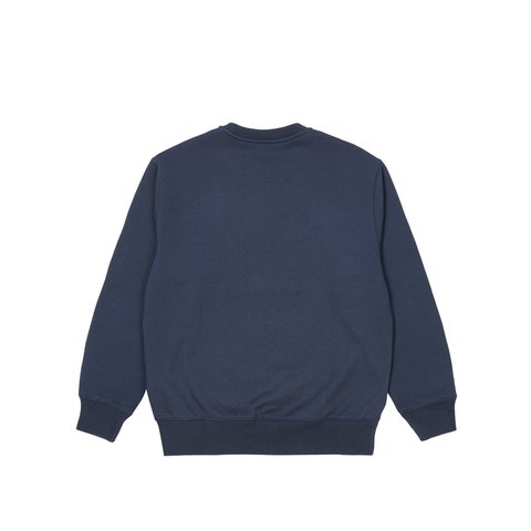 Palace GIGANTIC CREW NAVY - Colorway
