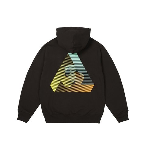 Palace 3P FADE HOOD BLACK - Colorway