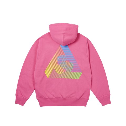 Palace 3P FADE HOOD FRUITY PINK - Colorway
