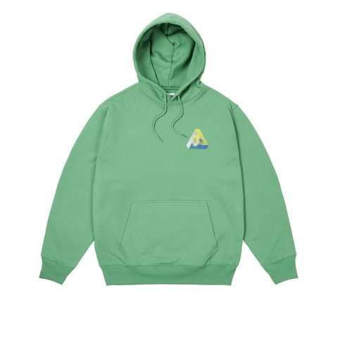 Palace 3P FADE HOOD SWEET PEA GREEN - Colorway