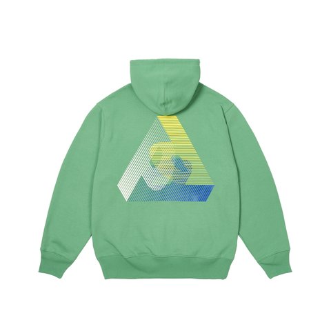 Palace 3P FADE HOOD SWEET PEA GREEN - Colorway