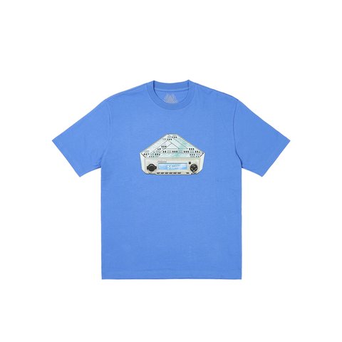 Palace 4:20 AM T-SHIRT PALATIAL BLUE - Colorway