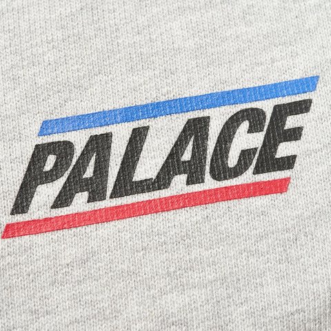 Palace BASICALLY A JOGGER GREY MARL - Colorway