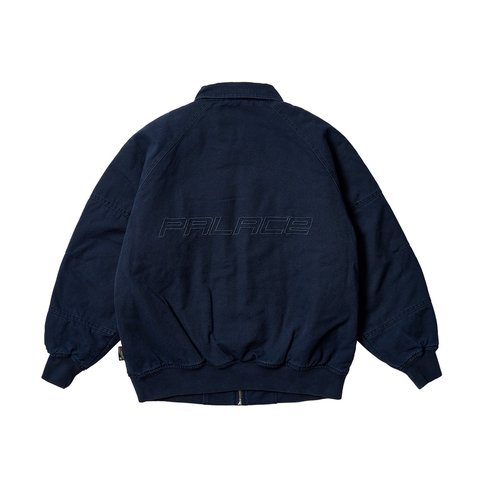 Palace HEAVY CANVAS BOMBER JACKET NAVY - Colorway
