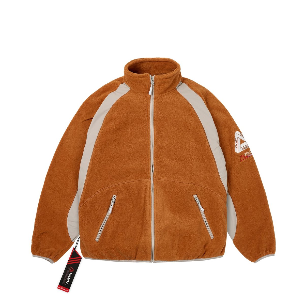 Palace POLARTEC DUO FLEECE JACKET BURNT ORANGE (Spring 2024) - $218.00
