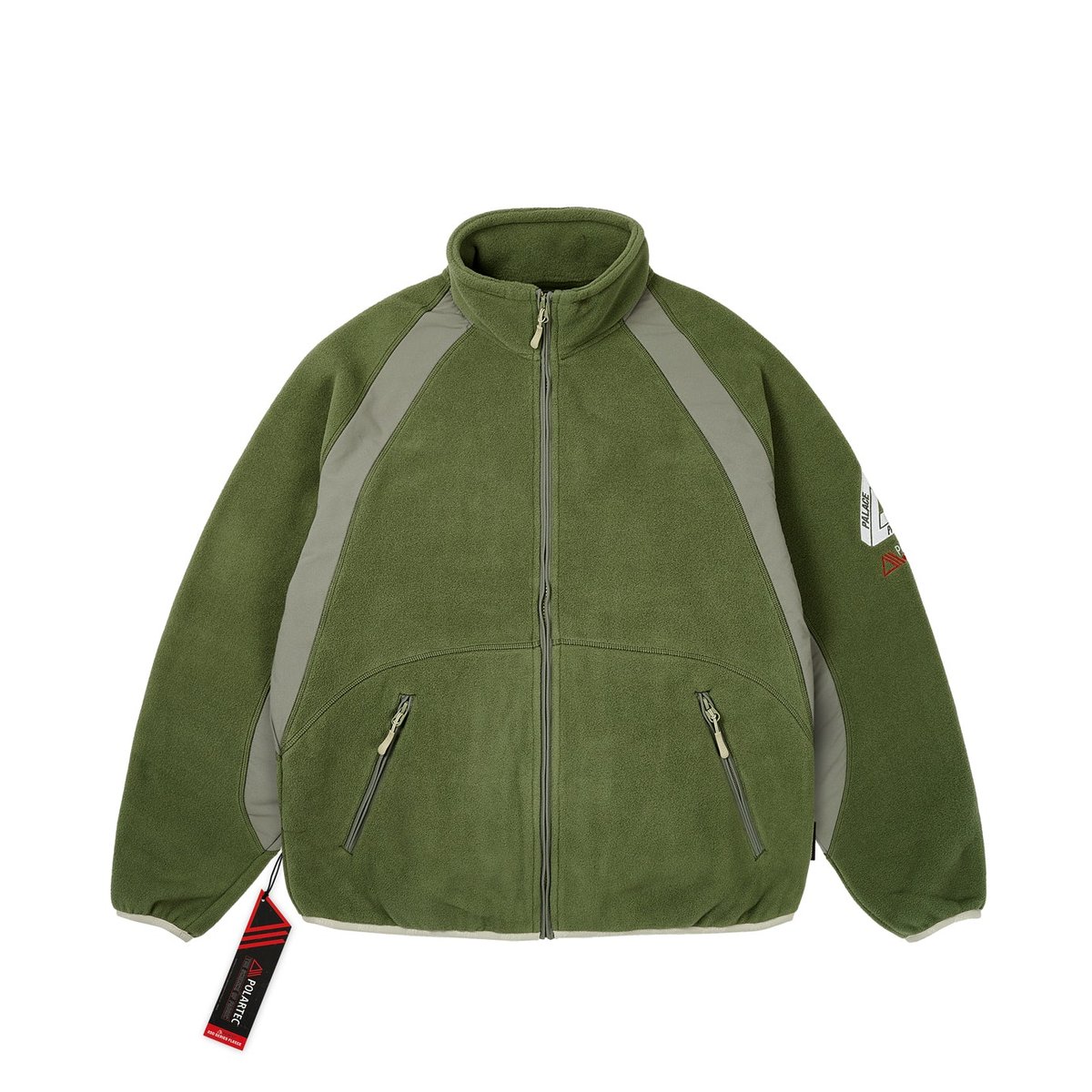Palace POLARTEC DUO FLEECE JACKET OLIVE (Spring 2024) - $218.00