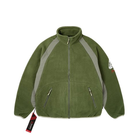Palace POLARTEC DUO FLEECE JACKET OLIVE - $218.00