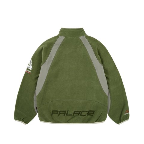 Palace POLARTEC DUO FLEECE JACKET OLIVE - Colorway