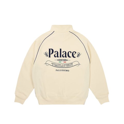 Palace ITALIA ZIP FUNNEL SOFT WHITE