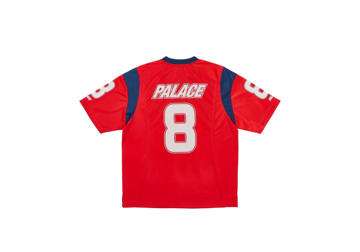 MESH TEAM JERSEY RED - Spring 2024 - Palace