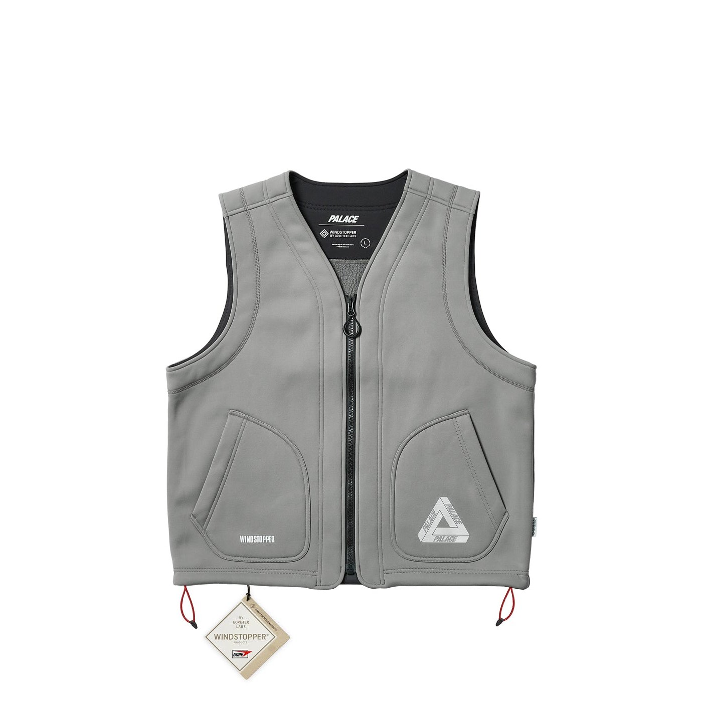 GORE-TEX WINDSTOPPER VEST STEEL GREY