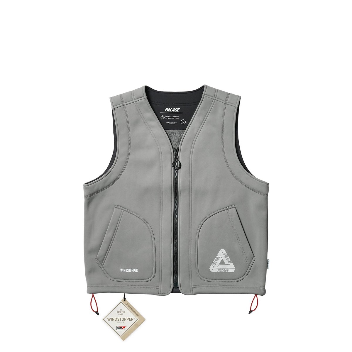 Palace GORE-TEX WINDSTOPPER VEST STEEL GREY (Spring 2024) - $248.00