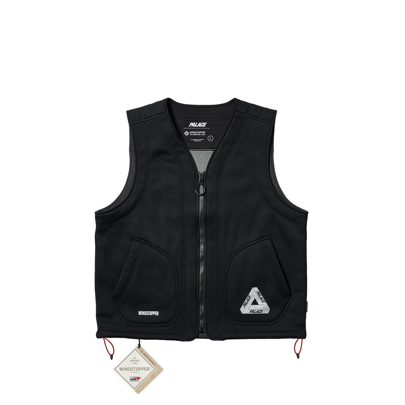 GORE-TEX WINDSTOPPER VEST BLACK