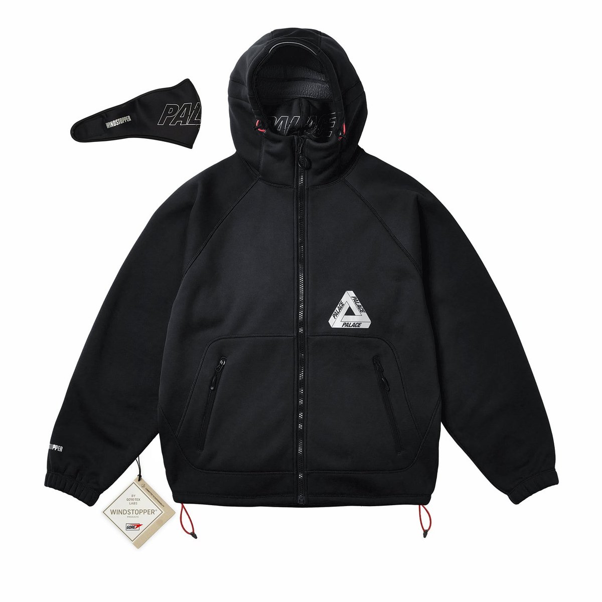 Palace GORE-TEX WINDSTOPPER JACKET BLACK (Spring 2024) - $388.00