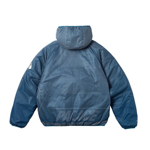 Palace HEXAGON PERTEX QUILTED JACKET BLUE - Colorway