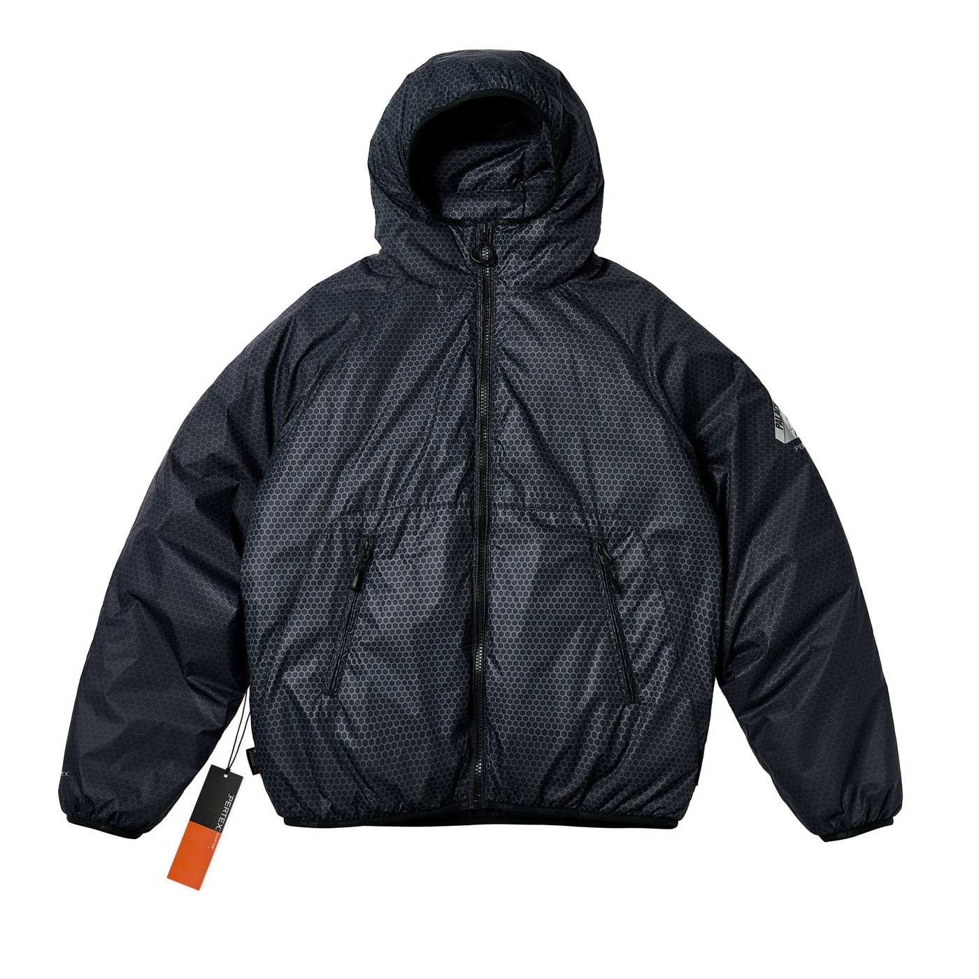 HEXAGON PERTEX QUILTED JACKET BLACK