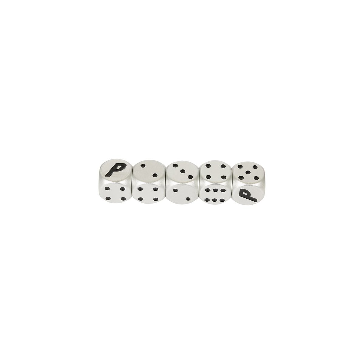 Palace METAL DICE SILVER (Spring 2024) - $42.00