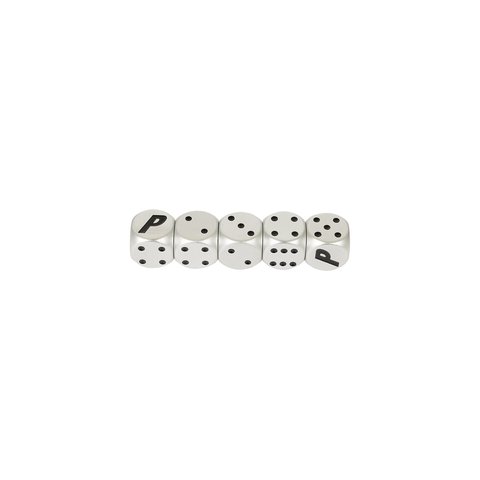 Palace METAL DICE SILVER - $42.00