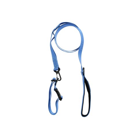 Palace JACQUARD LOGO DOG COLLAR AND LEAD BLUE - Colorway