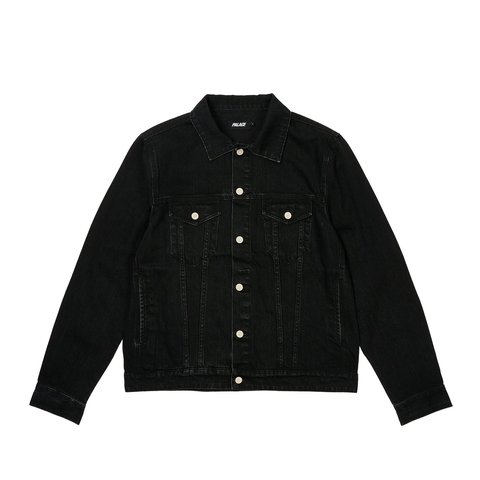 Palace TYPE P JACKET BLACK STONE WASH - $268.00