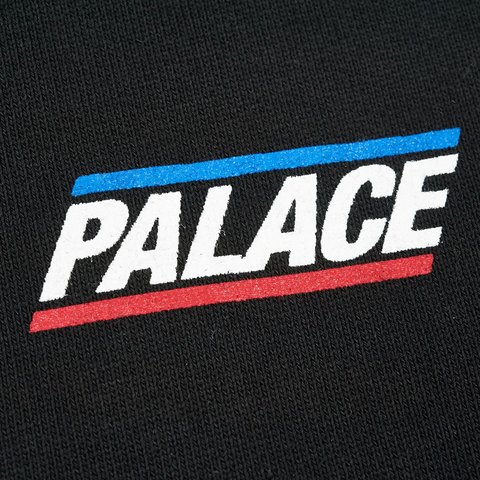 Palace BASICALLY A ZIP HOOD BLACK - Colorway